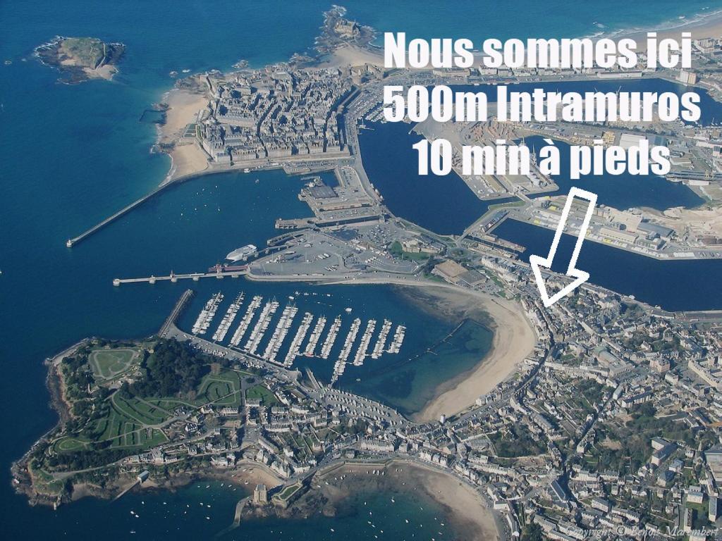 L'Atelier - Rdc - Plage 50M - Remparts 500M Saint-Malo Exterior photo